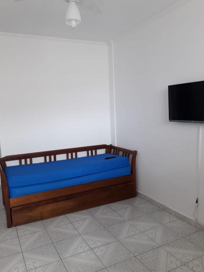 Apto Pe Na Areia Apartment Sao Vicente  Luaran gambar