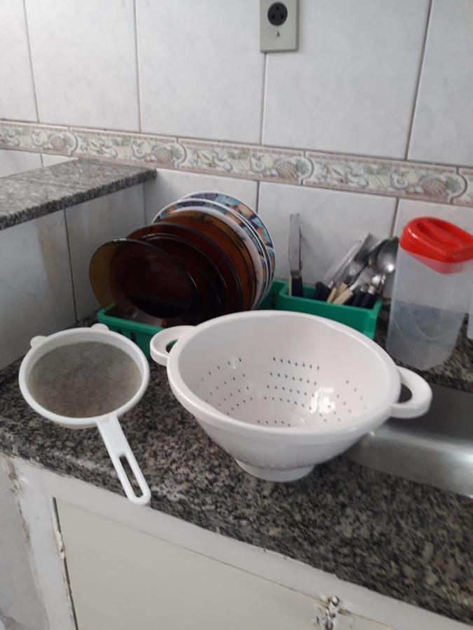 Apto Pe Na Areia Apartment Sao Vicente  Luaran gambar